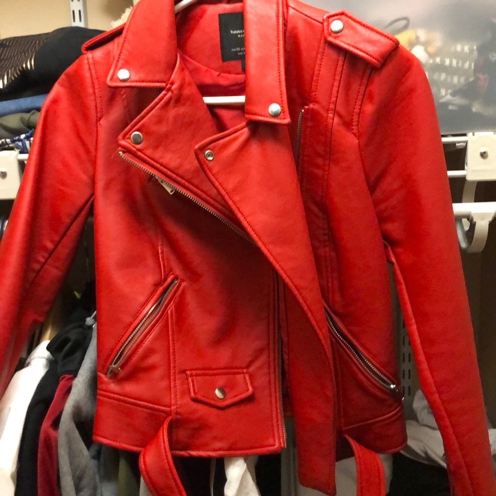 Zara Leather Jean